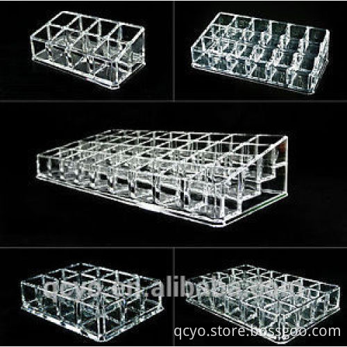 factory wholesale clear Acrylic vertical and drawer Jewelry Box